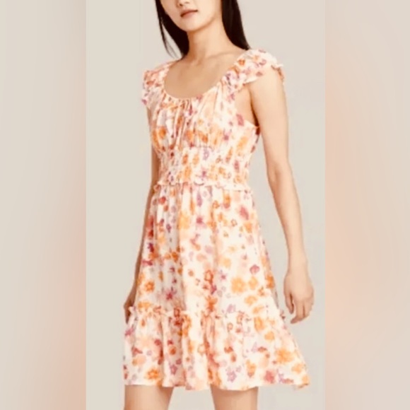 BOGO FREE Wild Fable Ruffle Trim Floral Dress - Picture 2 of 14